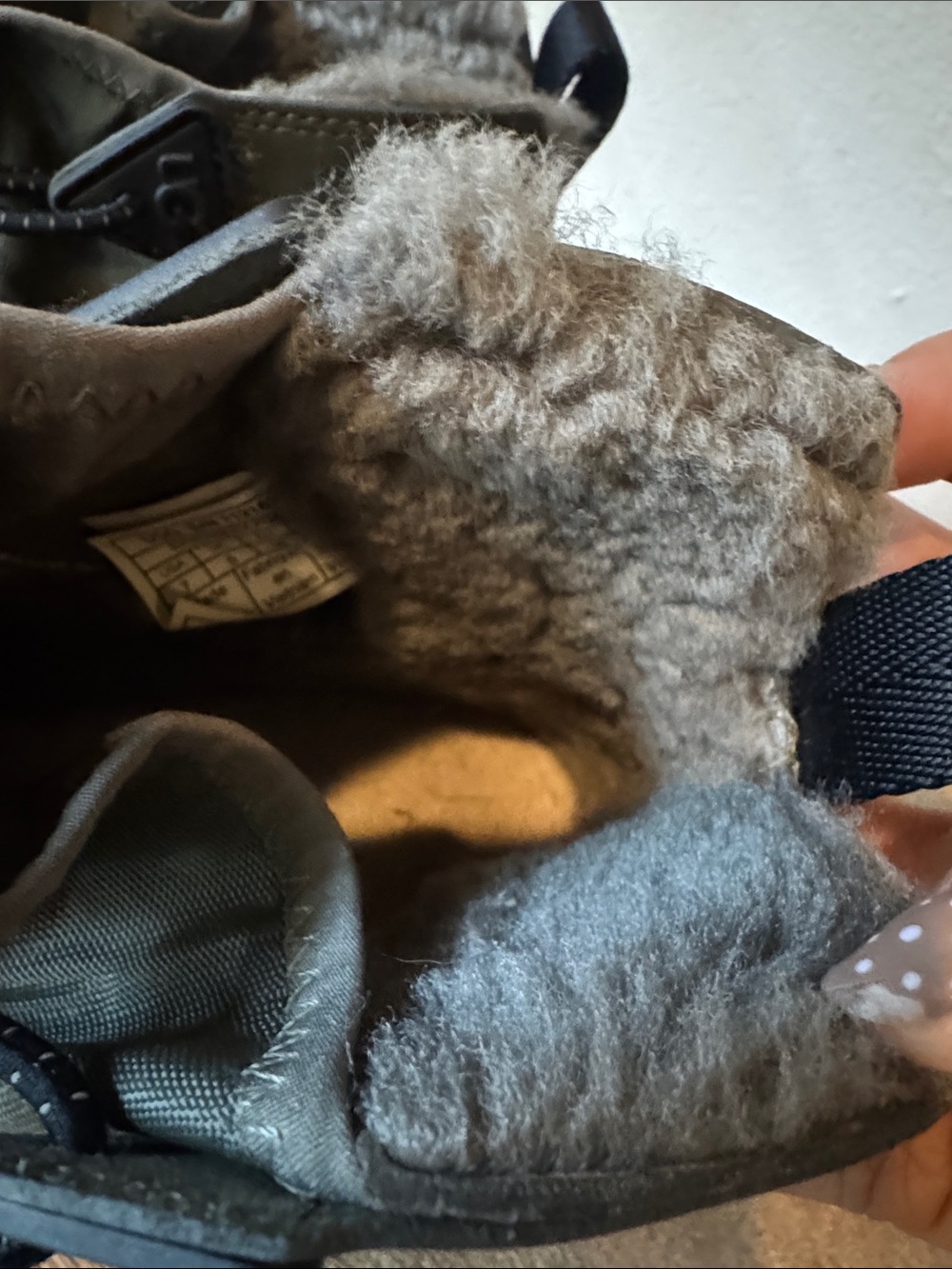UGG Olive Green Platform Lace-Up Winter Boots - Picture 5 of 7